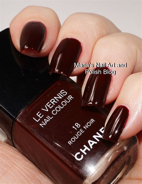 rouge nour nail polish chanel|chanel rouge noir nail varnish.